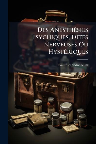 Des Anesthésies Psychiques Dites Nerveuses Ou Hystériques