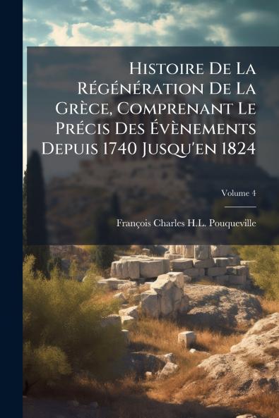 Histoire De La Régénération De La Grèce Comprenant Le Précis Des Évènements Depuis 1740 Jusqu'en 1824; Volume 4