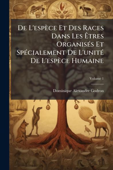 De L'espèce Et Des Races Dans Les Êtres Organisés Et Spécialement De L'unité De L'espèce Humaine; Volume 1