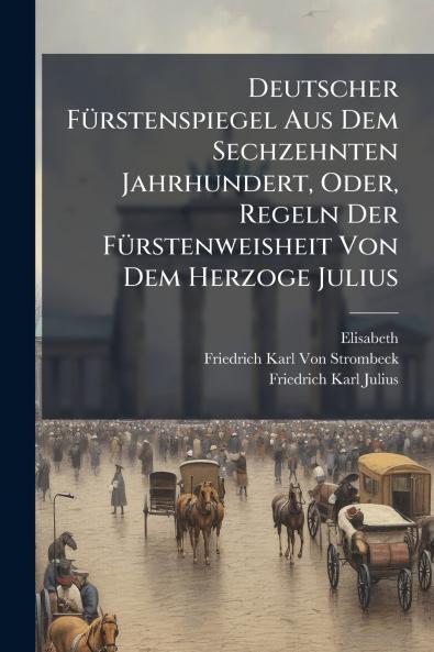 Deutscher Fürstenspiegel Aus Dem Sechzehnten Jahrhundert Oder Regeln Der Fürstenweisheit Von Dem Herzoge Julius