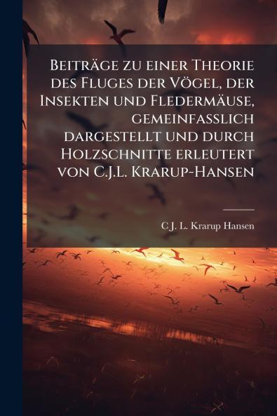 Beiträge zu einer Theorie des Fluges der Vögel der Insekten und Fledermäuse gemeinfasslich dargestellt und durch Holzschnitte erleutert von C.J.L. Krarup-Hansen