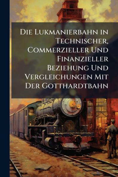 Die Lukmanierbahn in Technischer Commerzieller Und Finanzieller Beziehung Und Vergleichungen Mit Der Gotthardtbahn