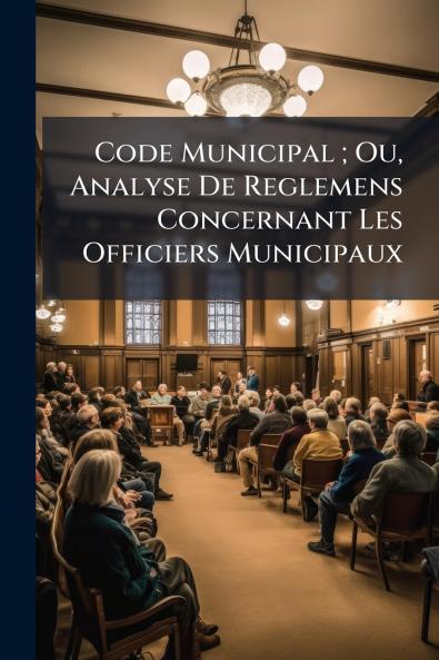 Code Municipal ; Ou Analyse De Reglemens Concernant Les Officiers Municipaux
