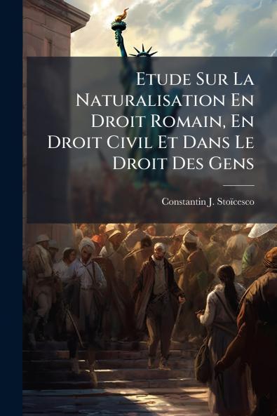 Etude Sur La Naturalisation En Droit Romain En Droit Civil Et Dans Le Droit Des Gens