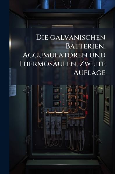 Die galvanischen Batterien Accumulatoren und Thermosäulen Zweite Auflage