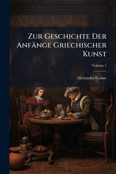 Zur Geschichte Der Anfänge Griechischer Kunst; Volume 1