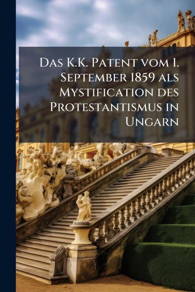 Das K.K. Patent vom 1. September 1859 als Mystification des Protestantismus in Ungarn