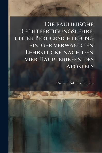 Die paulinische Rechtfertigungslehre unter Berücksichtigung einiger verwandten Lehrstücke nach den vier Hauptbriefen des Apostels