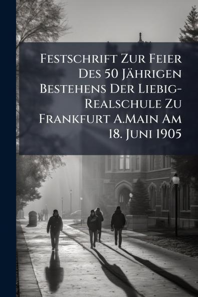 Festschrift Zur Feier Des 50 Jährigen Bestehens Der Liebig-Realschule Zu Frankfurt A.Main Am 18. Juni 1905