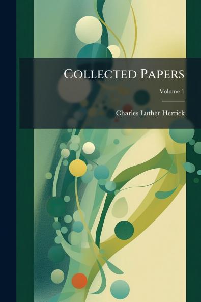 Collected Papers; Volume 1