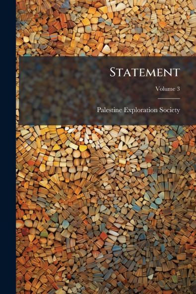 Statement; Volume 3