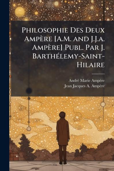 Philosophie Des Deux Ampère [A.M. and J.J.a. Ampère] Publ. Par J. Barthélemy-Saint-Hilaire