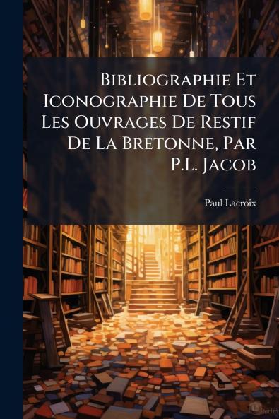 Bibliographie Et Iconographie De Tous Les Ouvrages De Restif De La Bretonne Par P.L. Jacob