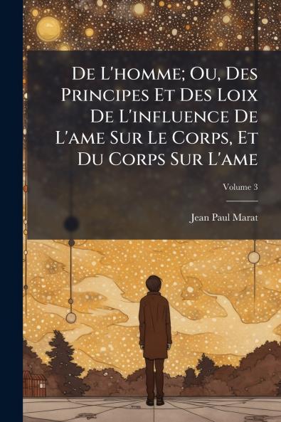 De L'homme; Ou Des Principes Et Des Loix De L'influence De L'ame Sur Le Corps Et Du Corps Sur L'ame; Volume 3