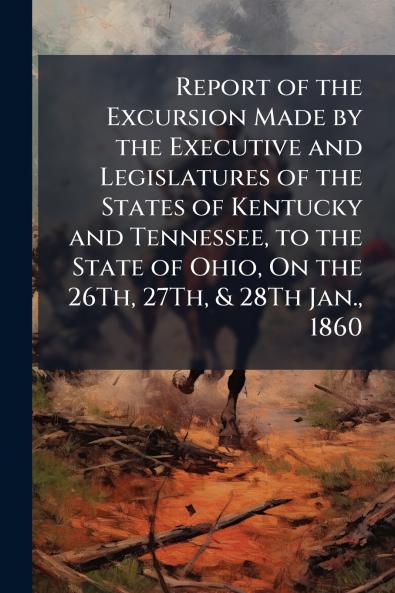 Report of the Excursion Made by the Executive and Legislatures of the States of Kentucky and Tennessee to the State of Ohio On the 26Th 27Th & 28Th Jan. 1860