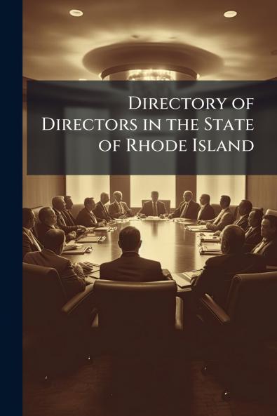 Directory of Directors in the State of Rhode Island