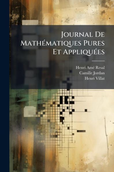 Journal De Mathématiques Pures Et Appliquées