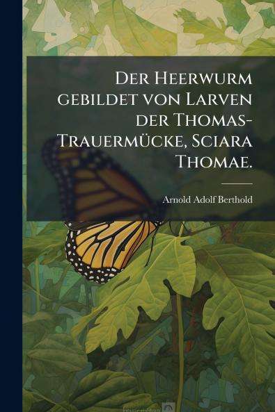 Der Heerwurm gebildet von Larven der Thomas-Trauermücke Sciara Thomae.