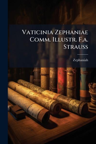 Vaticinia Zephaniae Comm. Illustr. F.a. Strauss