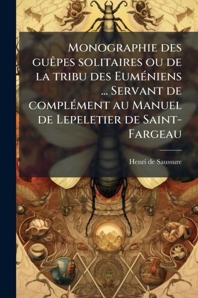 Monographie des guêpes solitaires ou de la tribu des Euméniens ... Servant de complément au Manuel de Lepeletier de Saint-Fargeau