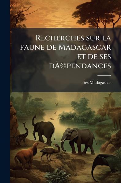 Recherches sur la faune de Madagascar et de ses dÃ©pendances