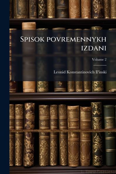 Spisok povremennykh izdani; Volume 2