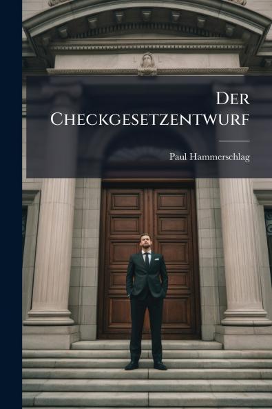 Der Checkgesetzentwurf