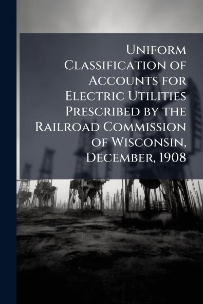 Uniform Classification of Accounts for Electric Utilities Prescribed by the Railroad Commission of Wisconsin December 1908