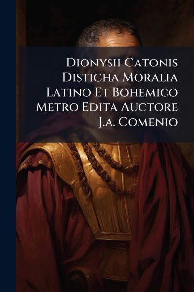 Dionysii Catonis Disticha Moralia Latino Et Bohemico Metro Edita Auctore J.a. Comenio