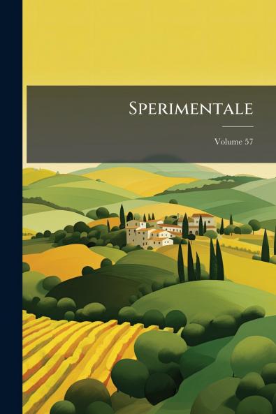 Sperimentale; Volume 57