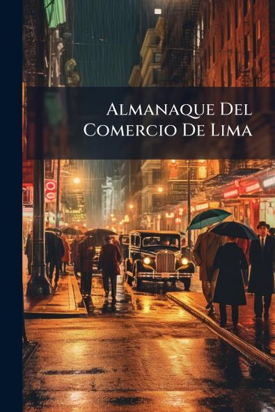 Almanaque Del Comercio De Lima