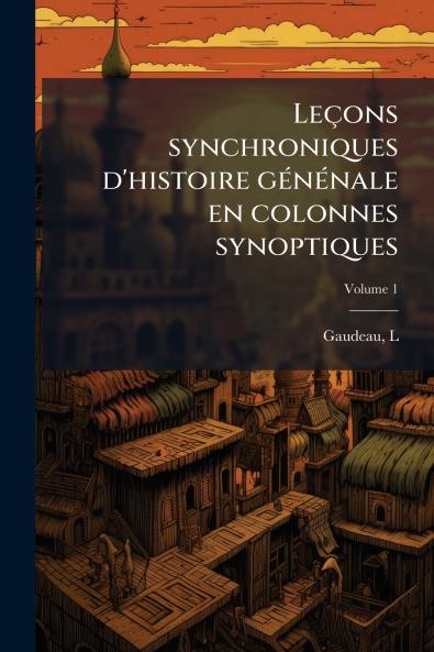 Leçons synchroniques d'histoire génénale en colonnes synoptiques; Volume 1