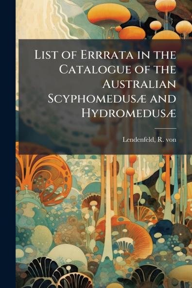 List of Errrata in the Catalogue of the Australian Scyphomedusæ and Hydromedusæ