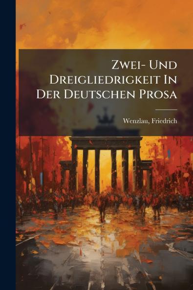 Zwei- Und Dreigliedrigkeit In Der Deutschen Prosa