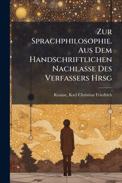 Zur Sprachphilosophie. Aus Dem Handschriftlichen Nachlasse Des Verfassers Hrsg