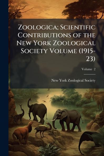 Zoologica; Scientific Contributions of the New York Zoological Society Volume (1915-23); Volume  2