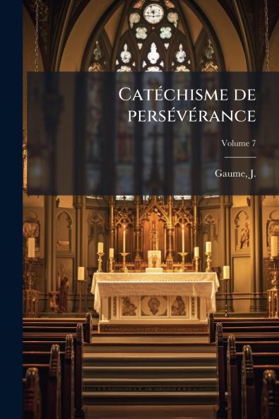 Catéchisme de persévérance