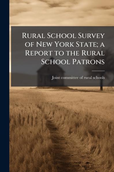 Rural School Survey of New York State; a Report to the Rural School Patrons