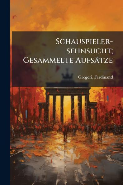 Schauspieler-sehnsucht; Gesammelte Aufsätze