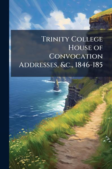 Trinity College House of Convocation Addresses &c. 1846-185