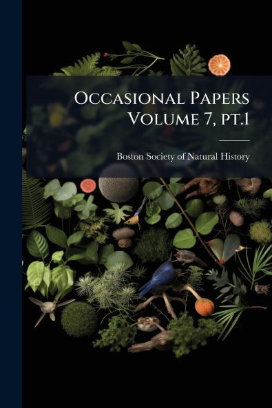 Occasional Papers Volume 7 pt.1