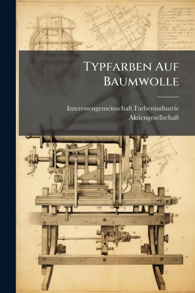 Typfarben Auf Baumwolle