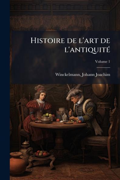 Histoire de l'art de l'antiquité; Volume 1