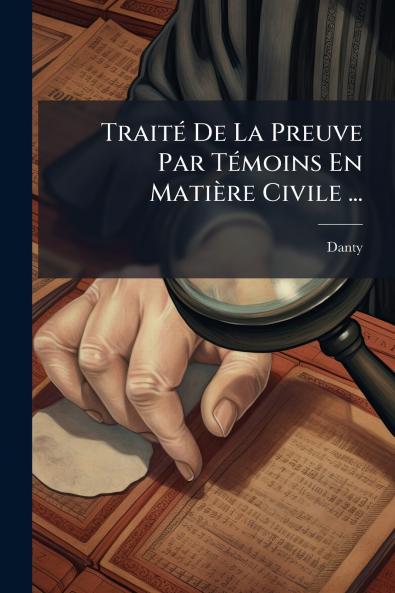 Traité De La Preuve Par Témoins En Matière Civile ...