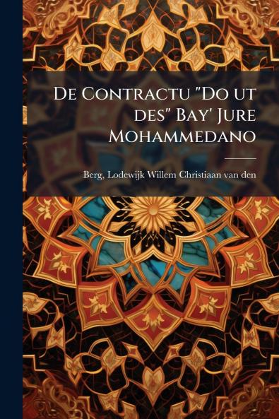 De Contractu Do ut des Bay' Jure Mohammedano