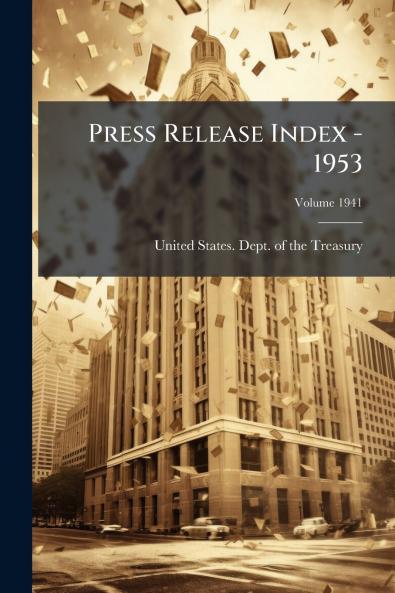 Press Release Index - 1953; Volume 1941