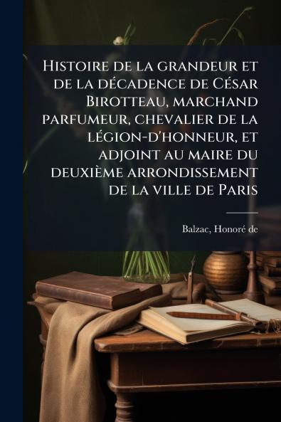 Histoire de la grandeur et de la décadence de César Birotteau marchand parfumeur chevalier de la légion-d'honneur et adjoint au maire du deuxième arrondissement de la ville de Paris