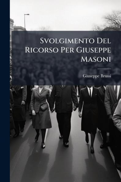 Svolgimento Del Ricorso Per Giuseppe Masoni