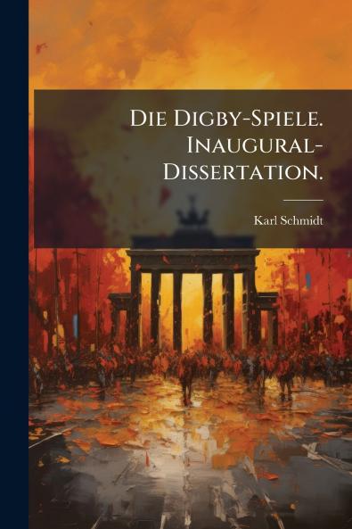 Die Digby-Spiele. Inaugural-Dissertation.