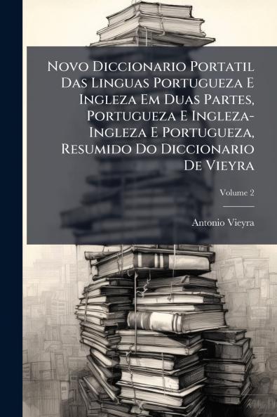 Novo Diccionario Portatil Das Linguas Portugueza E Ingleza Em Duas Partes Portugueza E Ingleza-Ingleza E Portugueza Resumido Do Diccionario De Vieyra; Volume 2